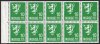 (image for) 10ø Green Arms Booklet Pane