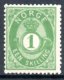 (image for) 1875 1sk Yellow Green Posthorn (U/M)