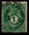 (image for) 1875 1sk Yellow Green Posthorn (Used) [3304]