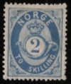 (image for) 1874 2sk Blue Posthorn M/M [3600]