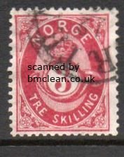 (image for) 1871 3sk Red Posthorn F/U [4004]