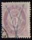 (image for) 1875 4sk Mauve Posthorn F/U [4002]