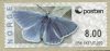 (image for) Butterfly Labels Common Blue 8.00 Kr.