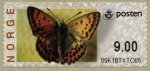 (image for) 2007 Butterfly - Scarce Copper 9.00 Kr.