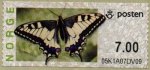 2007 Butterfly - Swallowtail 7.00 Kr. (image for) 2007 Butterfly - Swallowtail 7.00 Kr.