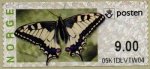 2007 Butterfly - Swallowtail 9.00 Kr. (image for) 2007 Butterfly - Swallowtail 9.00 Kr.