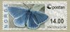 (image for) 2008 Butterfly - Common Blue 14.00 Kr.