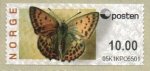 (image for) 2008 Butterfly - Scarce Copper 10.00 Kr.