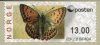 (image for) Butterfly Labels Scarce Copper 13.00 Kr.