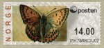 (image for) 2008 Butterfly - Scarce Copper 14.00 Kr.