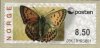 (image for) Butterfly Labels Scarce Copper 8.50 Kr.