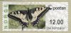 (image for) Butterfly Labels Swallowtail 12.00 Kr.