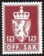(image for) 1 Kr 25 Brown red