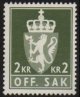 (image for) 2 Kr Dull Green