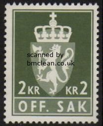 (image for) 2 Kr Dull Green