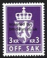 (image for) 3 Kr Reddish violet