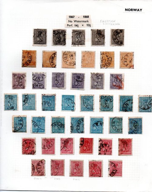 (image for) Norway 1967 to 1934 Leaves [26012]