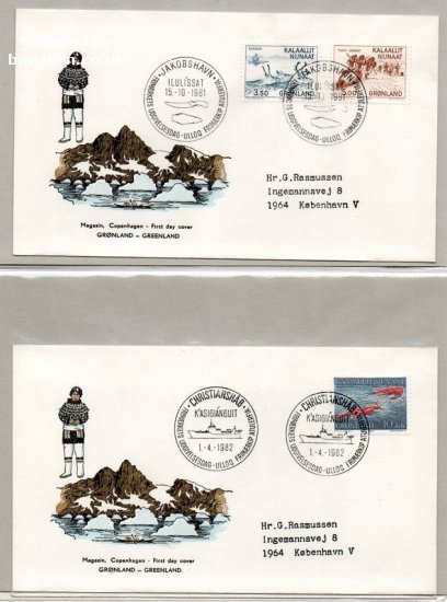 (image for) Greenland FDC in Album [26013]