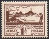 (image for) 1943 1½d Brown Jersey Scenes (U/M)