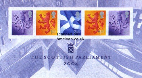 (image for) 2004 Opening of Scottish Parliament (M/S)