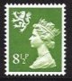 (image for) 8½p Yellow green