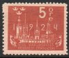 (image for) 1924 8th U.P.U. Congress 5ø Brown