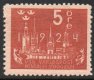 (image for) 1924 8th U.P.U. Congress 5ø Brown