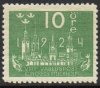 (image for) 1924 8th U.P.U. Congress 10ø Green