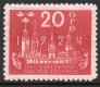 (image for) 1924 8th U.P.U. Congress 20ø Red