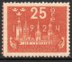 (image for) 1924 8th U.P.U. Congress 25ø Orange