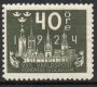 (image for) 1924 8th U.P.U. Congress 40ø Olive Green