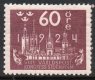 (image for) 1924 8th U.P.U. Congress 60ø Claret