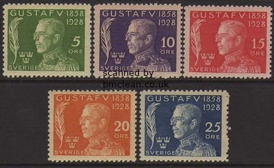 (image for) 1928 King Gustav V - Cancer Fund