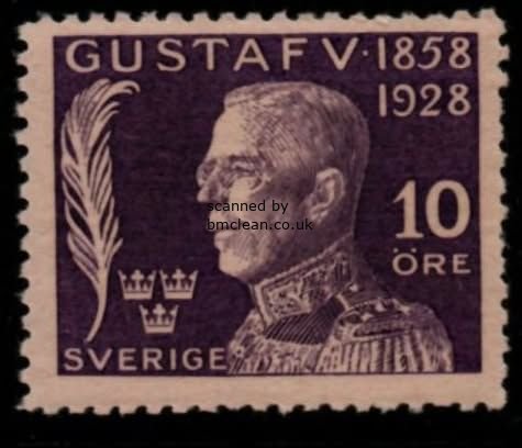 (image for) 1928 70th Birthday 10ø Violet