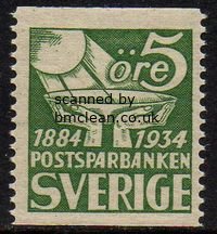 (image for) 1933 Postal Savings Bank imperf x perf 13