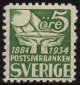 (image for) 1933 Postal Savings Bank perf all round