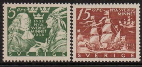 (image for) 1938 New Sweden (Perf all Round)