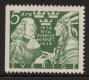 (image for) 1938 New Sweden (5 ø Perf 3 Sides)