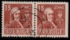 (image for) 1939 Academy of Sciences 15ø (Pair 4+3) Used
