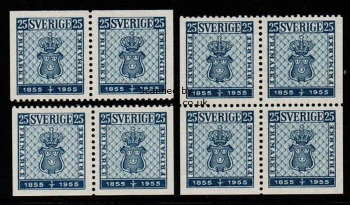 (image for) 1955 First Postage Stamps (Ex Booklet)