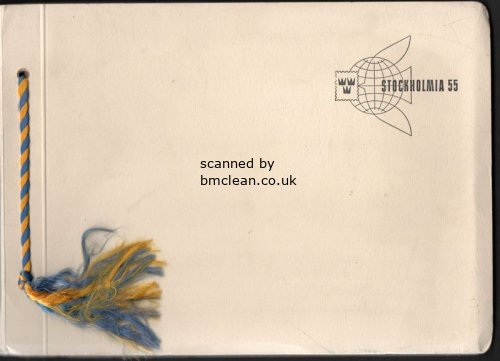 (image for) 1955 Stockholmia Presentation Folder