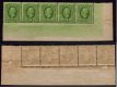 (image for) 1897 5ø Yellow Green Marginal Strip