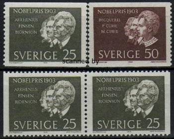 (image for) 1963 Nobel Prize Winners of 1903