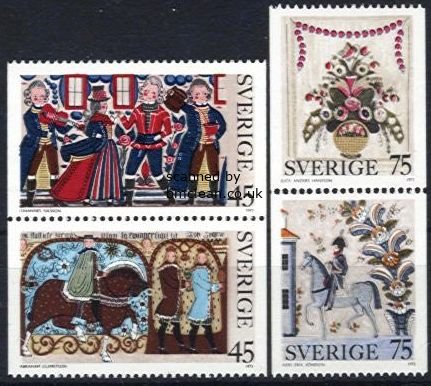 (image for) 1973 Christmas - Peasant Paintings