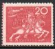 (image for) 1924 50th Anniversary of U.P.U. 20ø Red