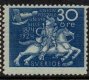 (image for) 1924 50th Anniversary of U.P.U. 30ø Blue