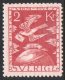 (image for) 1924 50th Anniversary of U.P.U. 2 Kr. Red