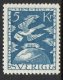 (image for) 1924 50th Anniversary of U.P.U. 5 Kr. Blue