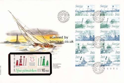 (image for) 1982 New Buoyage System Booklet FDC