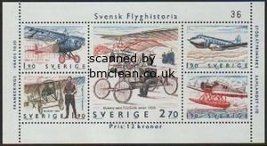 (image for) 1984 Aviation History M/S